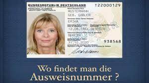 Eine personalausweisnummer wird auch dokumentennummer genannt. Wo Ist Die Ausweisnummer Beim Neuen Personalausweis Youtube