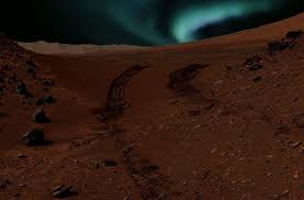 Pictured in natural color in 2007a. On Mars A Brilliant Blue Aurora Colors The Night Sky What Is Like Aurora Planets