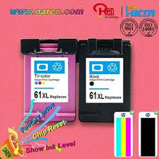 Once an hp 60, 60xl, 61 or 61xl ink cartridge is inserted into your printer, the printer begins to track the ink used for that particular cartridge. Printer Ink Cartridge For Hp 61xl Ink Cartridge Chip Reset Show Ink Level Global Sources