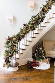 Trendy Christmas Ideas For 2020 Christmas Garland Staircase Christmas Banister Christmas Staircase