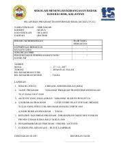 Kumpulan contoh laporan kegiatan, sekolah, pelatihan, pramuka, pentas seni, lomba, pps, membaca buku fiksi beserta dengan struktur. Evidens Pelaporan Program Transformasi Sekolah 2025 Smk Badak 2018 Docx Sekolah Menengah Kebangsaan Badak 16310 Bachok Kelantan Pelaporan Program Course Hero