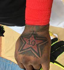 Known best for his graphic illustrations Pete Abraham On Twitter David Ortiz Got This Tattoo On Wednesday To Commemorate His 10th All Star Appearance