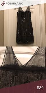 Bcbg Maxazria Black Sequin Dress Black Sequin Dress Dresses Perfect Holiday Dress