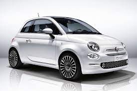 Kucuk Italyan Fiat 500 Makyajlandi Fiat 500 Otomobil Italya