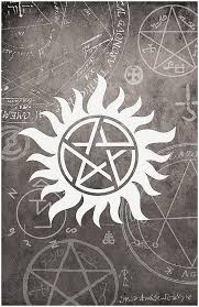 Tattoosymbolism Tattoos Supernatural Symbol Poster 11 X 17 Glossy Cardstock Unisex Teenage Gift Supernatural Wallpaper Supernatural Symbols Supernatural