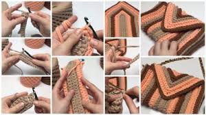 El Orgusu Altigen Motif Yapimi Battaniye Icin Motif Orgusu Yapimi Baby Knitting Patterns Orgu Tig Isleri