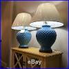 This blue ceramic table lamp is just what you need to layer in accent lighting in your living room or bedroom. 1