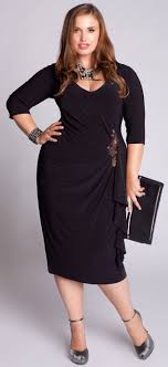 Hayworth Plus Size Dress In Black Smart Casual Dress Smart Casual Outfit Smart Casual Style