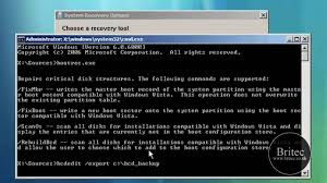 How To Use The Bootrec Exe Tool To Repair Startup Issues In Windows Youtube