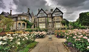 The Formal Rose Garden And Manor House At Bodnant Gardens In Wales Bodnant Garden Is One Of The Finest Examp Gorgeous Gardens Beautiful Gardens Famous Gardens