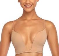 DotVol Women's Deep Plunge Bra Convertible Push up Low Cut ...