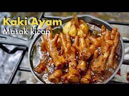 Coba resepnya berikut ini untuk keluarga di rumah. Borneo Wild Kitchen Chicken Feet With Soy Sauce Kaki Ayam Masak Kicap Youtube