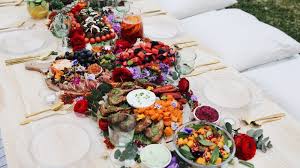 Bridal shower food table decorations. Non Traditional Wedding Shower Themes Bridal Shower Ideas Blog