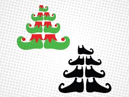 Download Elf Christmas Tree Svg Graphic By Johanruartist Creative Fabrica SVG Cut Files