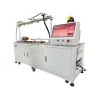 China Prismatic Battery Cell Stacking And Compression ...