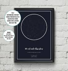 Custom Star Map Star Map Poster Star Chart Night Sky Print Celestial Map Anniversary Gift Engagement Gift Personalized Celestial Map Star Map Map Poster