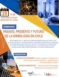 This article is within the scope of wikiproject chile, a collaborative effort to improve the coverage of chile on wikipedia. Seminario Pasado Presente Y Futuro De La Sismologia En Chile Universidad De Chile
