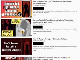 Submitted 29 days ago by viralnow143. Silhouettte Challenge Goes Wrong As Netizens Remove Red Filter From The Videos