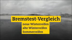 Spätestens bei glätte und schnee sind winterreifen pflicht. Adac Bremstest Vergleich Neue Winterreifen Alte Winterreifen Und Sommerreifen Youtube