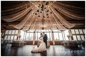 The new york city skyline taken from the liberty house restaurant wedding venue. Liberty House Anyfoto Photography