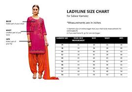 ladyline cotton embroidered salwar kameez with designer