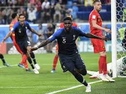 L'équipe de belgique de football est la sélection de joueurs belges représentant le pays lors des compétitions internationales de football masculin, sous l'égide de la royal belgian football association (rbfa). France Vs Belgium Fifa World Cup 2018 Highlights Umtiti S Header Propels France To Their First World Cup Final In 12 Years Football News