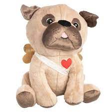 16 Cu Pug Plush By Hallmark Cute Soft Full Size Cupid Dog Stuffed Animal Toy Niedliche Stofftiere Haustierspielzeuge Ausgestopftes Tier