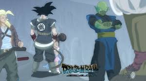 Goku wears a blue gi with ochre pants in the gt series. Tv Time Dragon Ball Absalon Tvshow Time