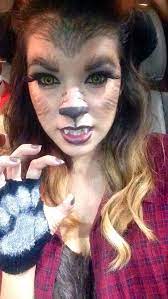 My Diy Werewolf Costume Take A Pair Of Scissors To Some Old Shorts Plaid Werewolf Makeup Werewolf Costume Wolf Makeup