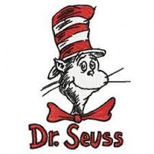 Dr Seuss Cat In The Hat Embroidery Design Embroidery Designs Machine Embroidery Designs Hat Embroidery