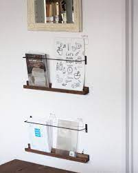 プチdiy セリアのアイアンバーで作るオシャレ本棚 サンキュ インテリア 収納 収納 アイデア 100均 本棚