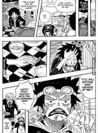 Luffy Imitates Kid One Piece Comic One Piece Meme One Piece Funny