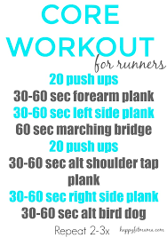 6 Core Workouts For Runners