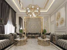 Luxurious Majles On Behance In 2020 Living Room Design Decor Home Design Living Room Luxury Furniture Living Room