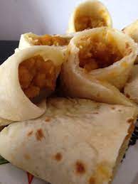 Filled Roti With Pumpkin And Shrimp Suriname Food Keuken