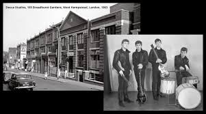 63 YEARS AGO ON THIS DAY in 1962 The Beatles auditioned for Decca Records  in West Hampstead, London. A&R boss at Decca Dick Rowe turned them down. On  January 1, 1962, before
