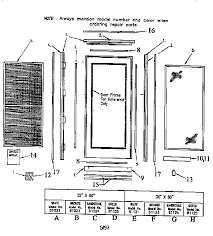 Sears 94881121 Storm Screen Doors Parts Sears Partsdirect