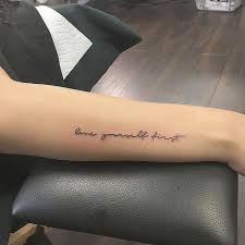For more info on tattoo placement meanings, check out our series tattoo placements and meanings. 25 Captivating Script Tattoos That Say It All So You Don T Have To