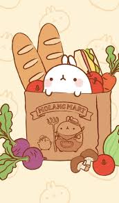 Aesthetic, anime art, pink, kawaii, kiss, love, one person. Made By Love On Twitter Molang Wallpapers By Pinterest A Thread Sylwallpapers Anitwtselfieday Wallpaperwednesday Kawaii Aesthetic Wallpaper Lockscreen Https T Co 8dt7ctyjer