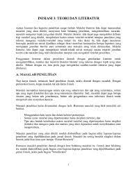 Ini adalah kunci untuk memperkenalkan pembaca anda pada topik penelitian anda. Doc Inisiasi 3 Teori Dan Literatur V Can Canmeraman Academia Edu