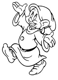 Check out amazing coloringpages artwork on deviantart. Dopey Dwarf 3 Coloring Page Free Printable Coloring Pages For Kids