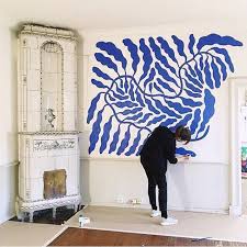 Als Letzten Teil Meines Prufungsprojekts Fur Mein Mfa In Design Habe Ich Als Australian Design Fur Habe Ich Art Mural Diy Peinture Murale Peindre Mur