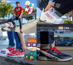Nickalive Champs Sports Launches Exclusive Fila X Rugrats