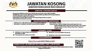 Portal kerjaya kerja kosong terkini hanya menyiarkan untuk memudahkan permohonan anda. Pejabat Kebajikan Masyarakat Daerah Johor Bahru Pagina Inicial Facebook