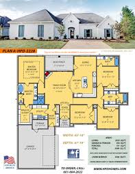 Home Plan Design 2228 Single Family Home With 4 Bedrooms Open Floor Plan Through Family Room Kitchen A House Plans Unique House Plans Beautiful House Plans