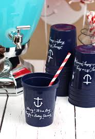 16 Oz Reusable Stadium Baby Shower Cups Personalized Tippytoad Com