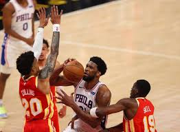 Nba full game replays nba playoff hd nba finals 2020 nba full match. Embiid 76ers Beat Hawks 127 111 To Take 2 1 Lead In Nba Series Arab News