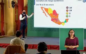 Semaforo covid, semaforo naranja cdmx. Un Tercio De Mexico Se Va A Semaforo Rojo De Covid Son 10 Estados En Total Los Que Estan En Maximo Nivel De Contagio