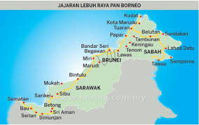 Dalam kata lain, kumpulan ini mahu sabah dan sarawak terus kekal dalam malaysia. Pan Borneo Highway Map