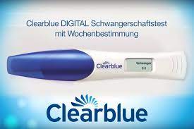 ¹im vergleich zum ausbleiben der periode (5 tage vor fälligkeit der periode). Clearblue Schwangerschaftstest Mit Wochenbestimmung